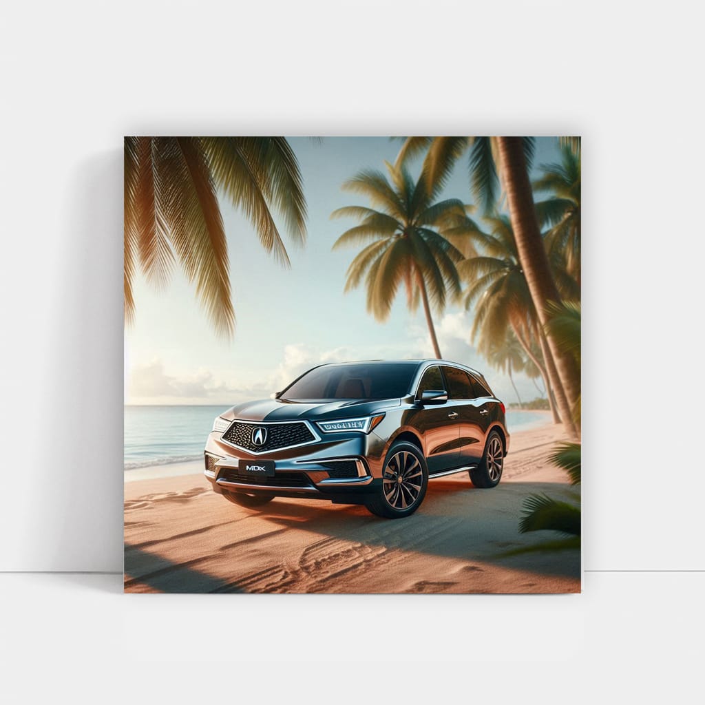 Acura Mdx On Bea Wall Art