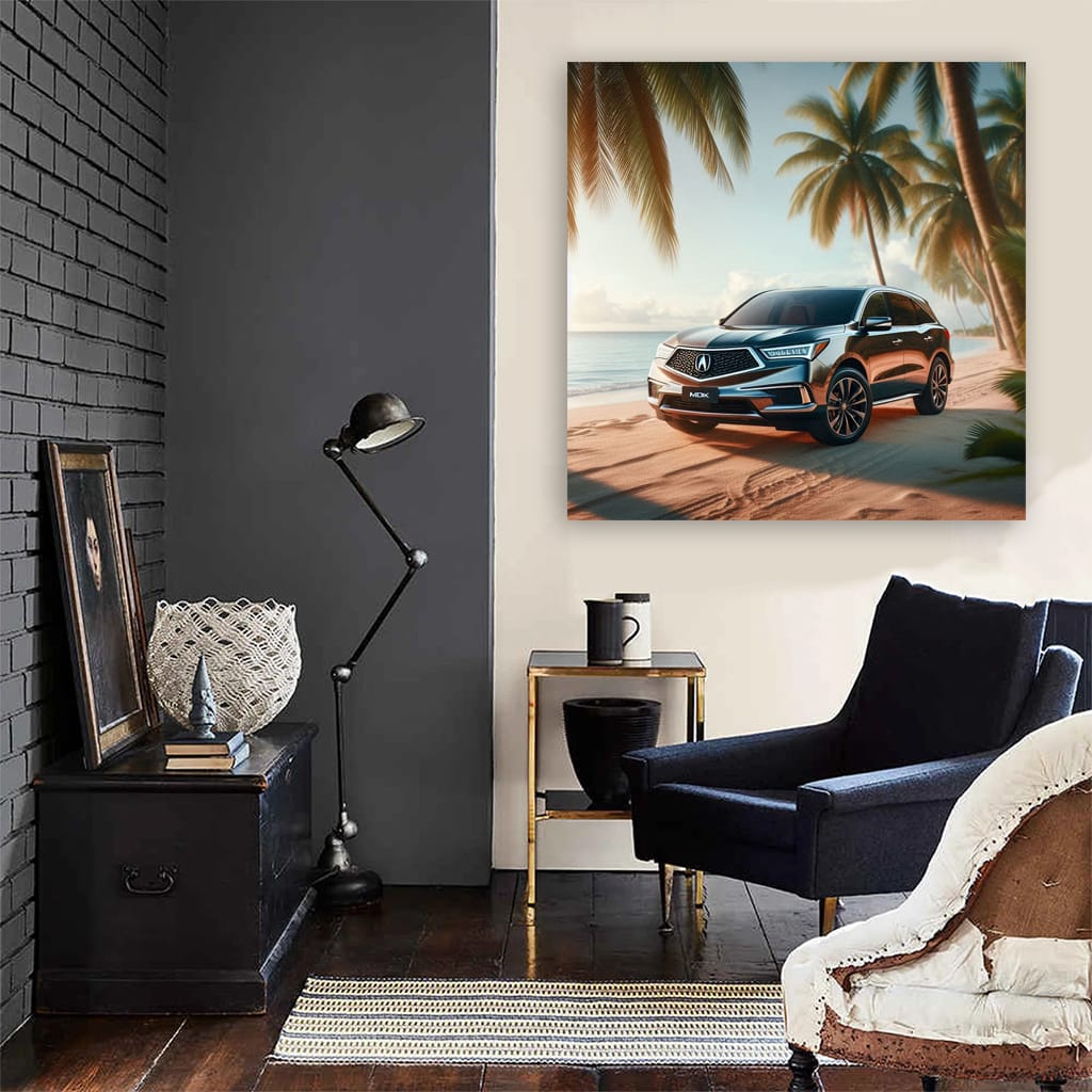 Acura Mdx On Bea Wall Art