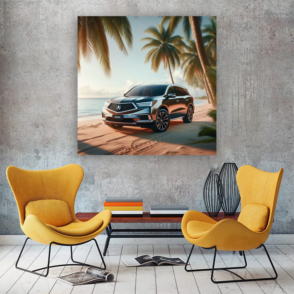 Acura Mdx On Bea Wall Art