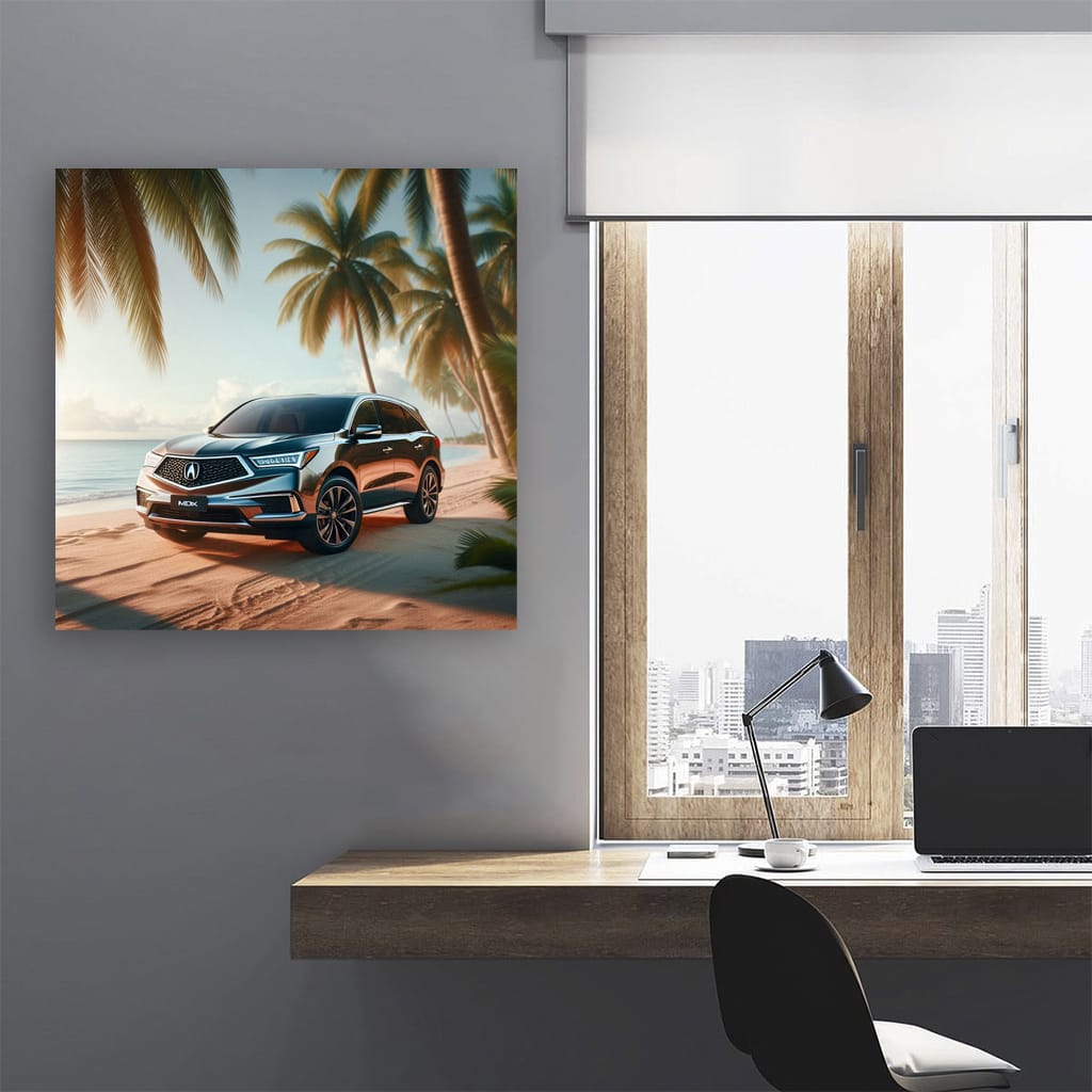 Acura Mdx On Bea Wall Art