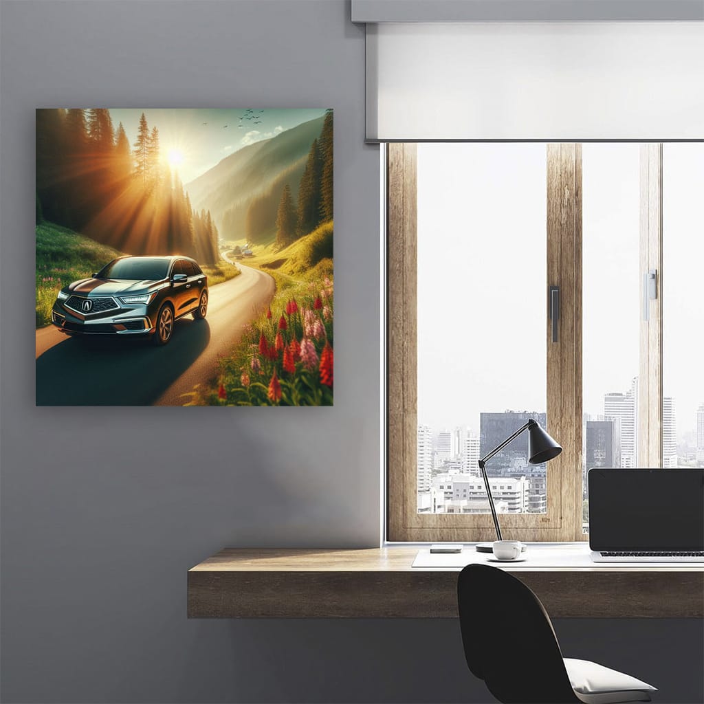 Acura Mdx Road Wall Art