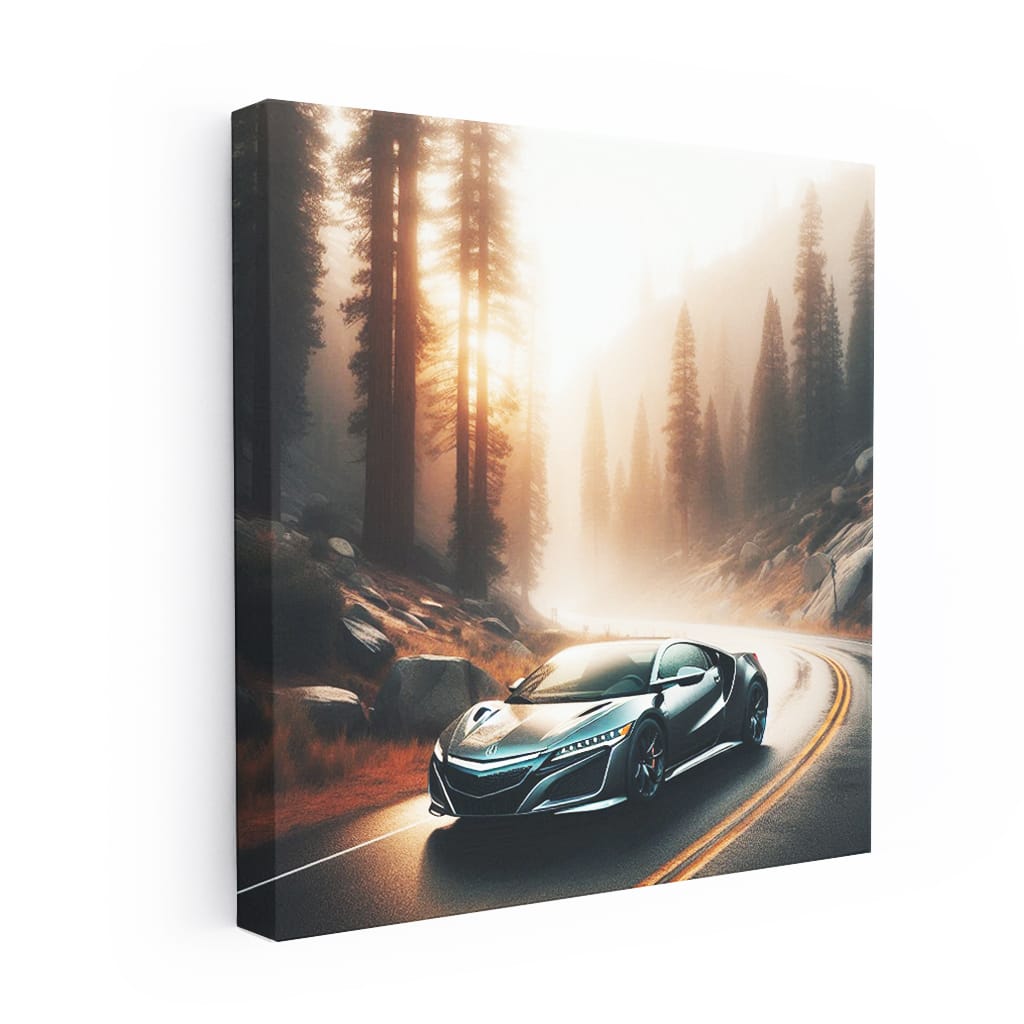 Acura Nsx Fog Wall Art