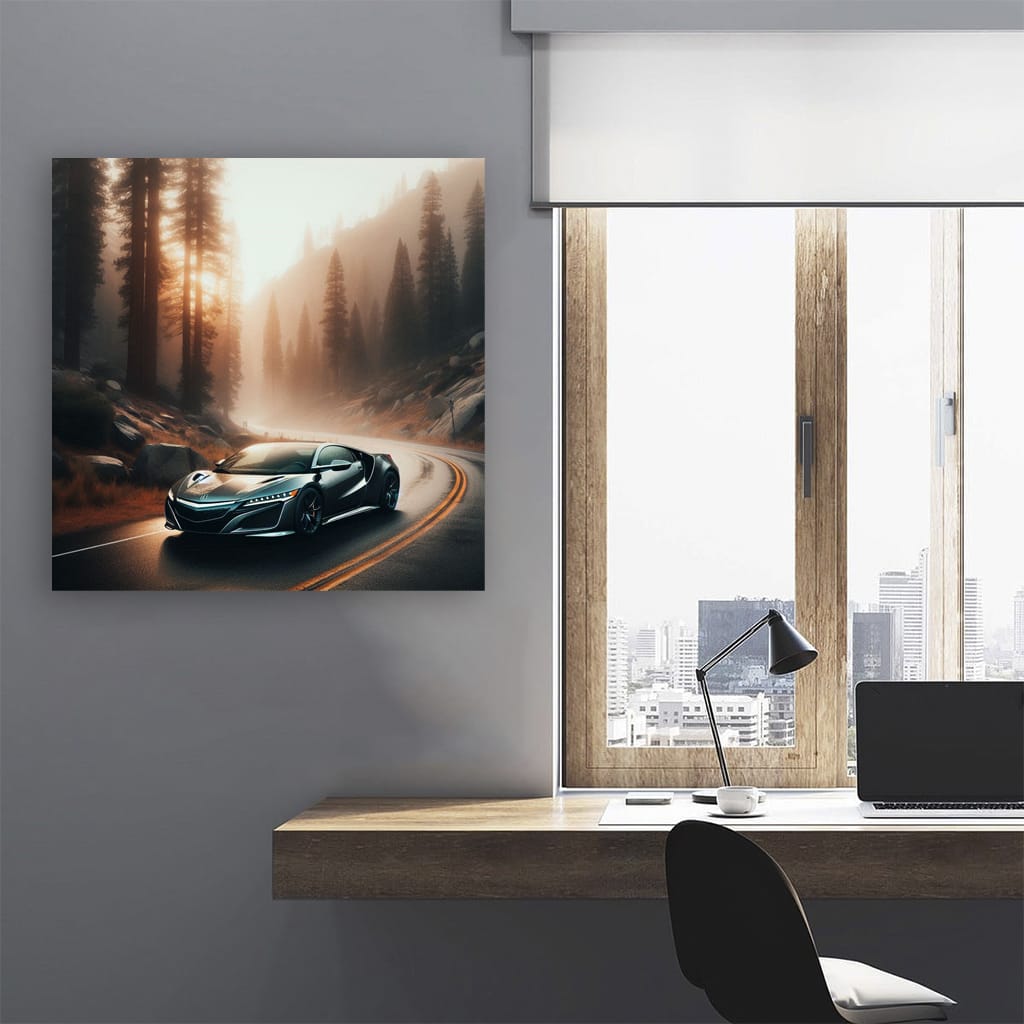 Acura Nsx Fog Wall Art