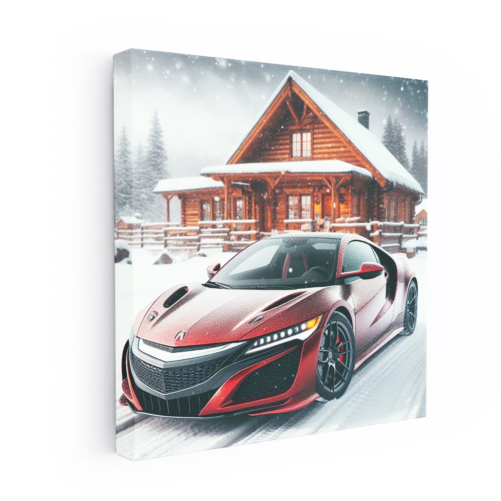 Acura Nsx Wint Wall Art