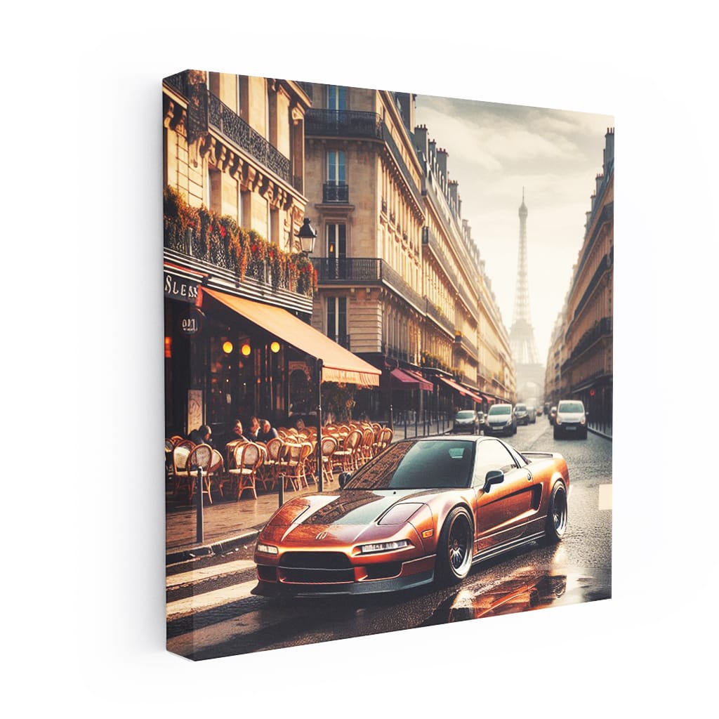 Acura Old Retro Paris Wall Art