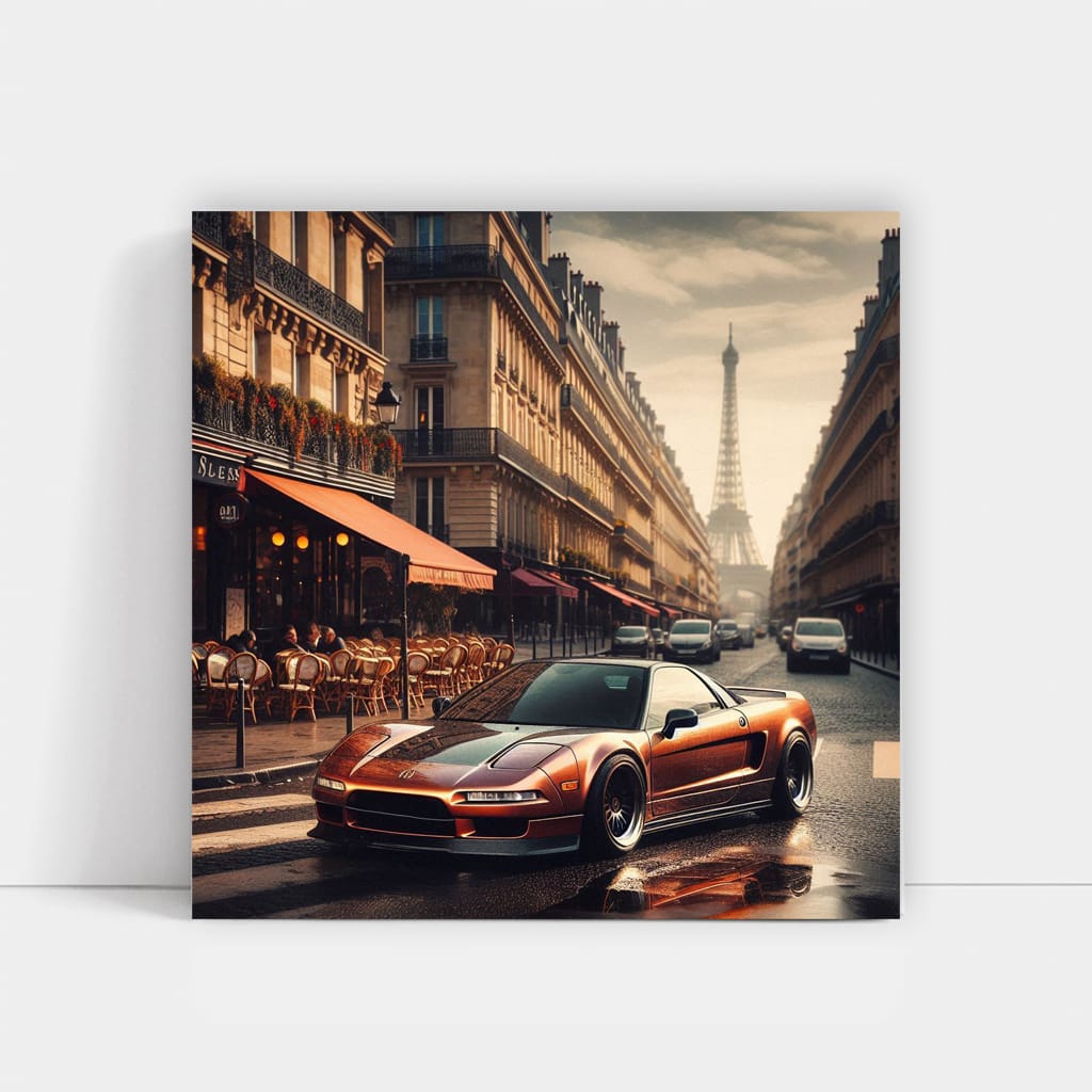 Acura Old Retro Paris Wall Art