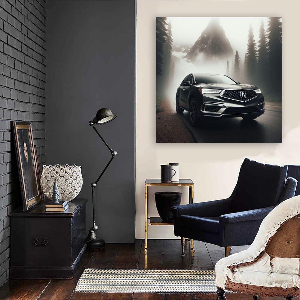 Acura RDX Foggy Adventure - Sleek and Reliable SUV