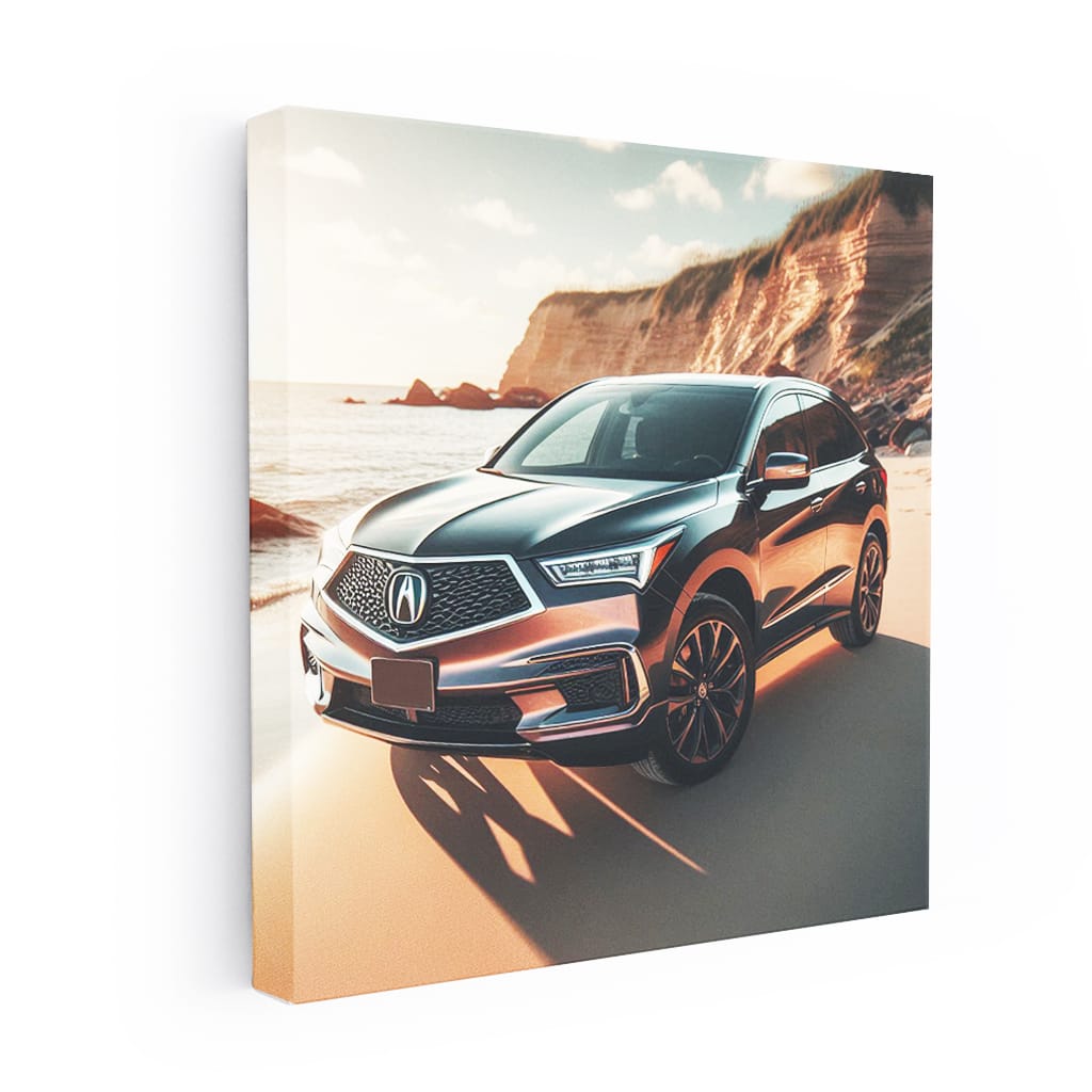 Acura Rdx On Beach Wall Art