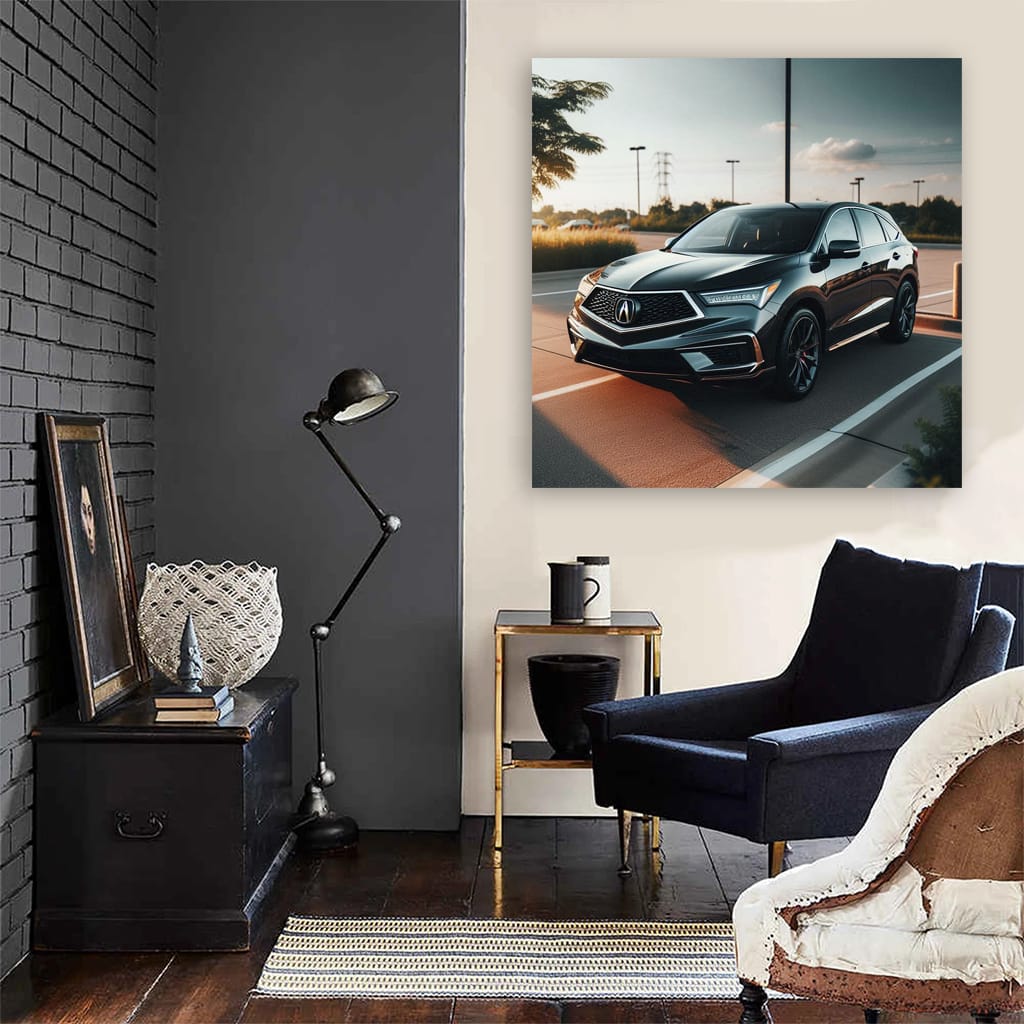 Acura Rdx Parking Wall Art