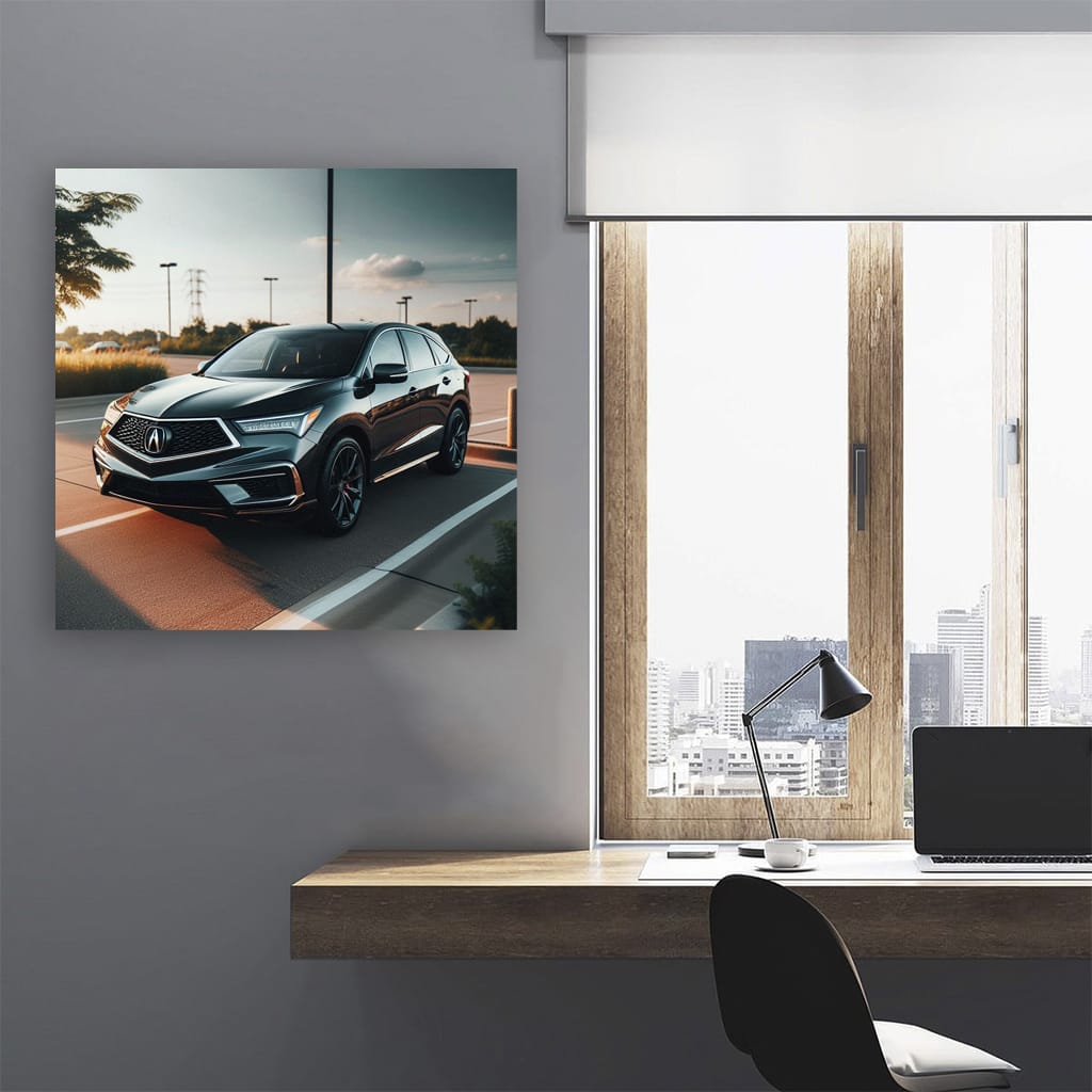 Acura Rdx Parking Wall Art