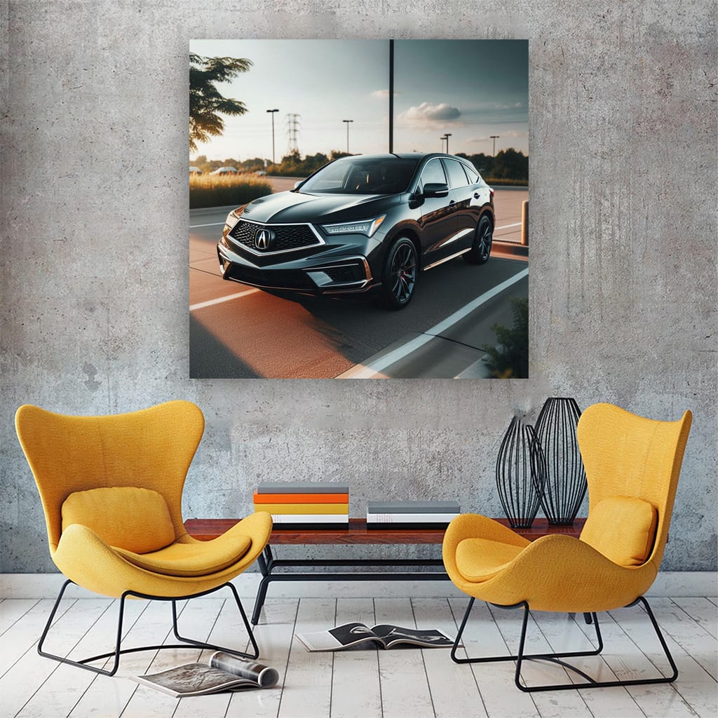 Acura Rdx Parking Wall Art