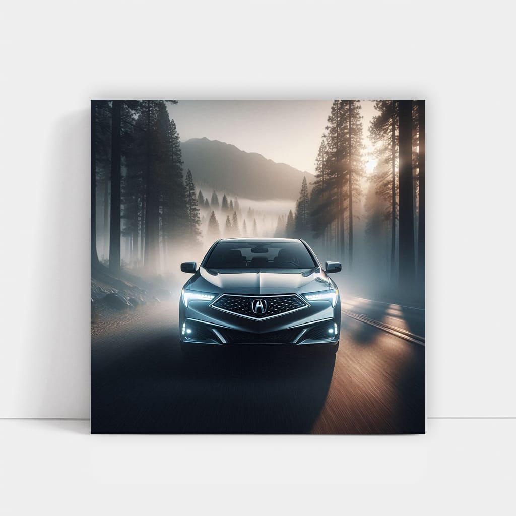 Acura RL Foggy Drive - Luxury in Motion