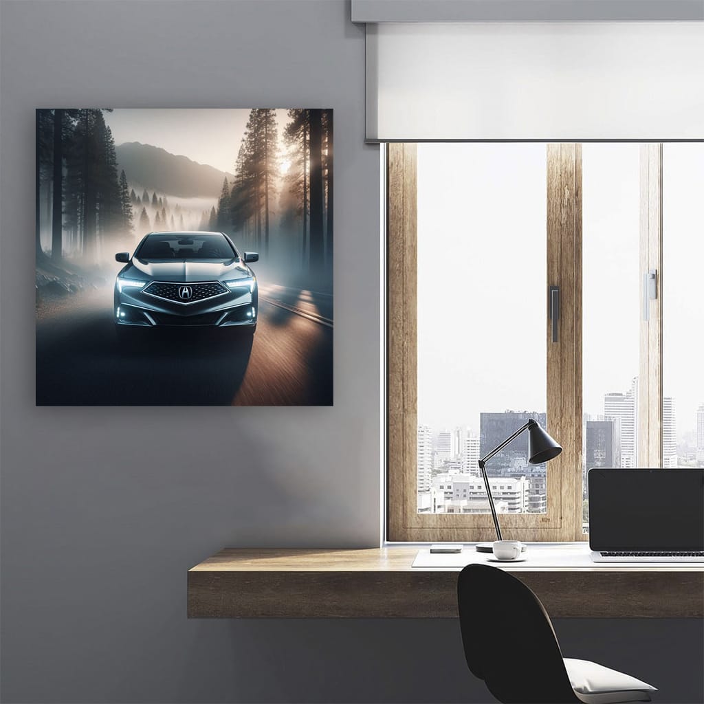 Acura Rl Fog Wall Art