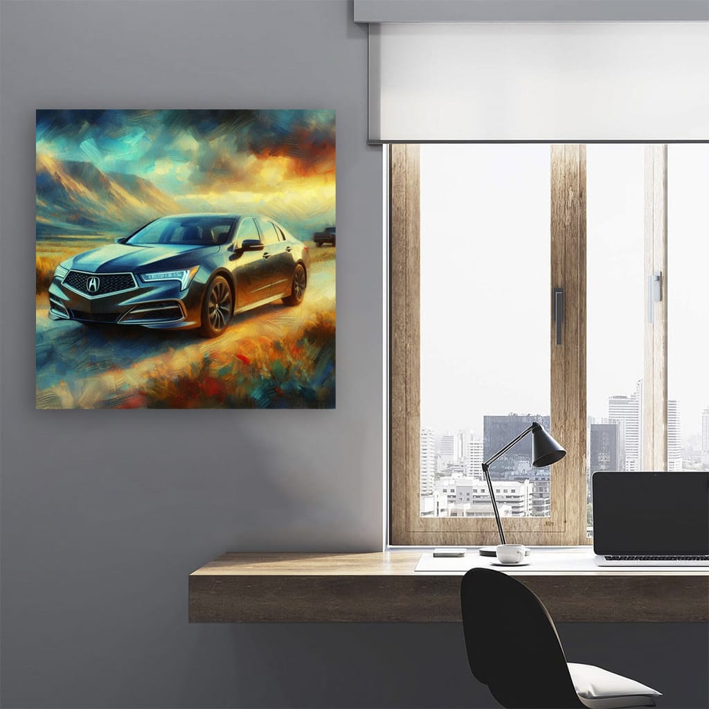 Acura Rl Impressioni Wall Art