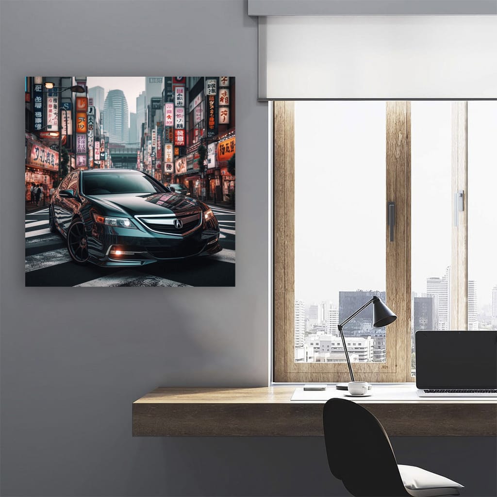 Acura RL in Tokyo, Japan - Luxury Meets Performance