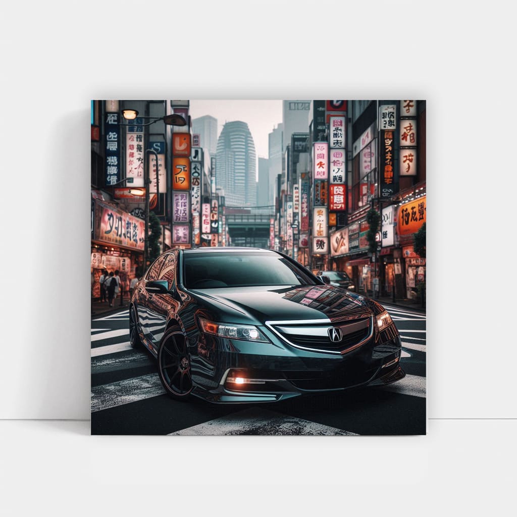 Acura RL in Tokyo, Japan - Luxury Meets Performance
