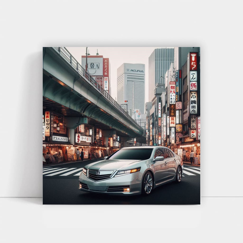 Acura RL in Tokyo Japan - Sleek and Elegant Drive