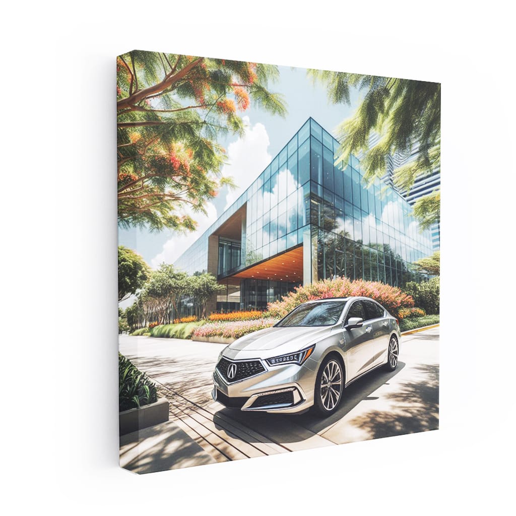 Acura Rlx Buildi Wall Art