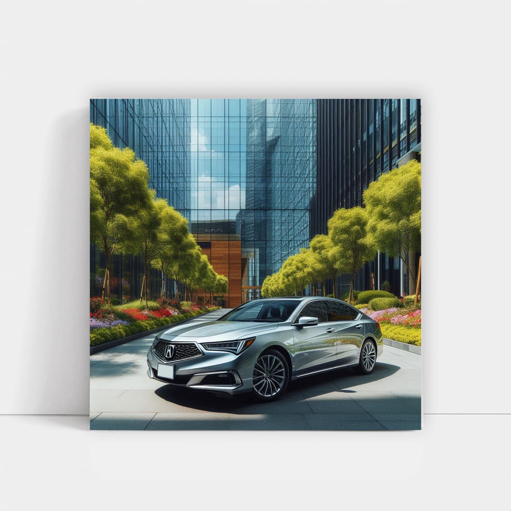 Acura RLX Construction - Experience Luxury Performance