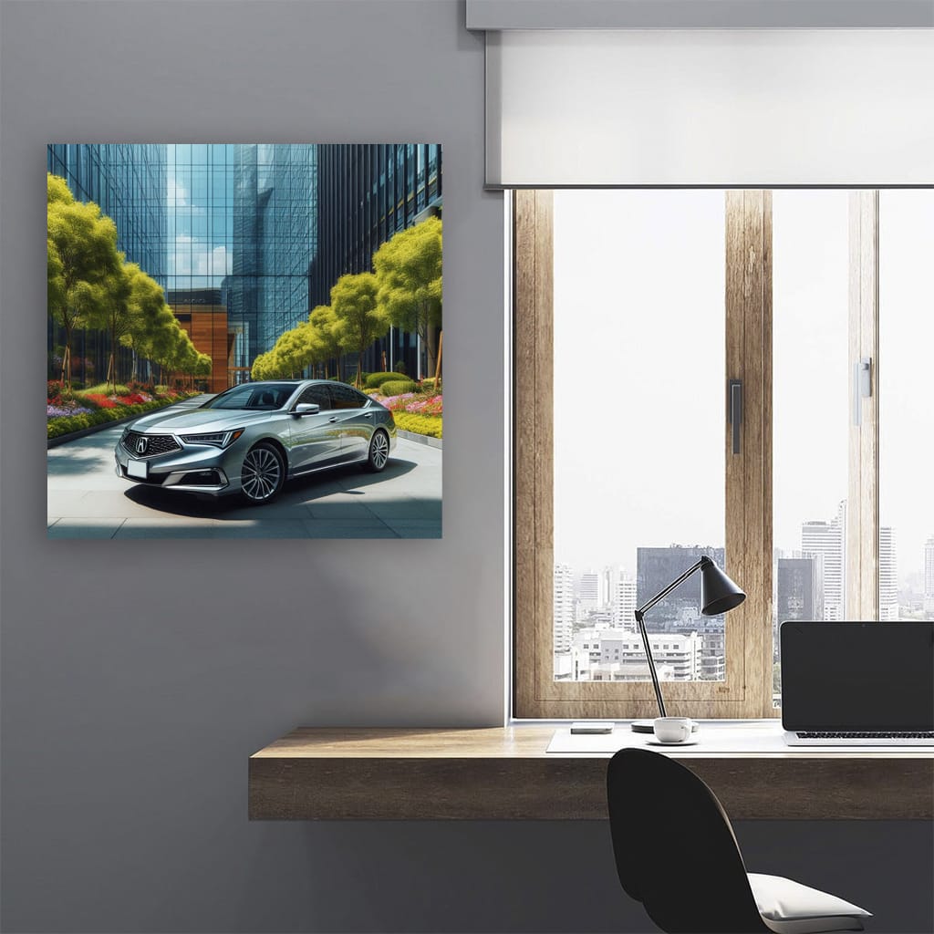 Acura RLX Construction - Experience Luxury Performance