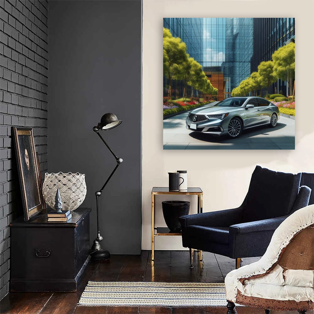 Acura Rlx Building Wall Art