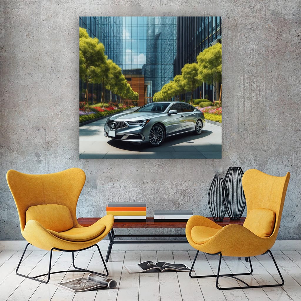 Acura Rlx Building Wall Art