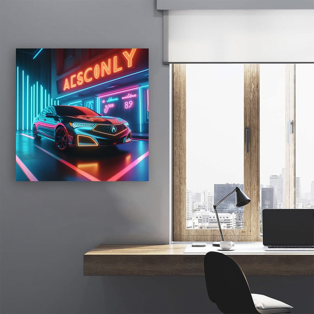 Acura RLX Neon - Sleek and Stylish Performance