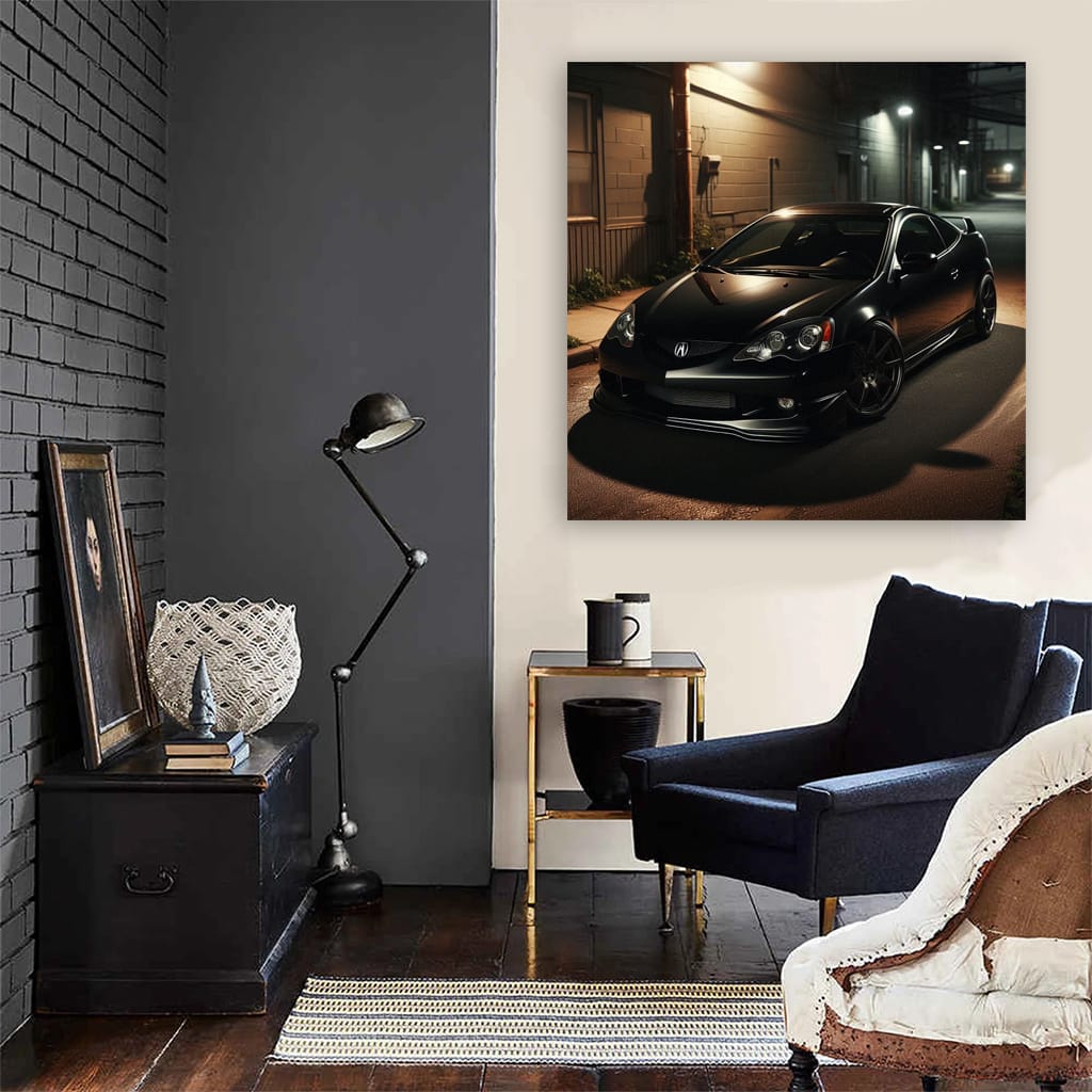 Acura RSX Type S Night Drive - Sleek and Sporty Elegance