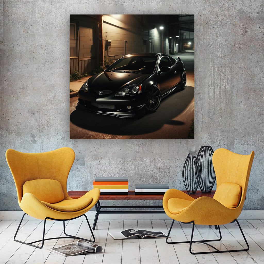 Acura RSX Type S Night Drive - Sleek and Sporty Elegance