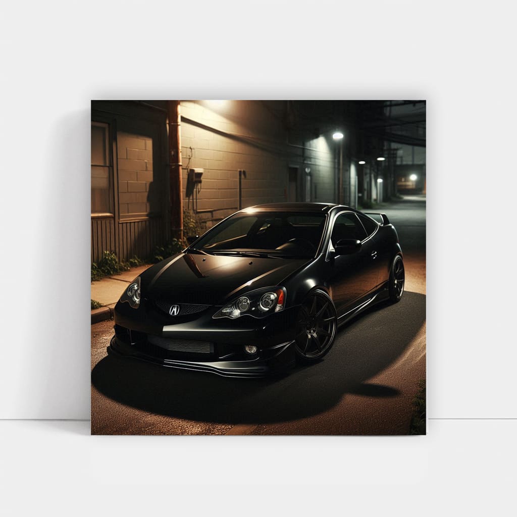 Acura RSX Type S Night Drive - Sleek and Sporty Elegance