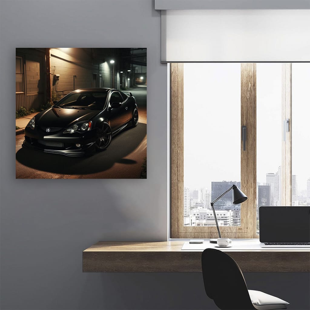 Acura RSX Type S Night Drive - Sleek and Sporty Elegance