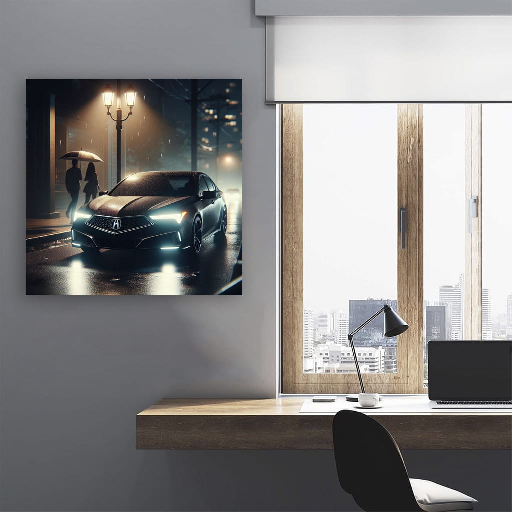 Acura TL Night Drive - Sleek and Powerful Elegance