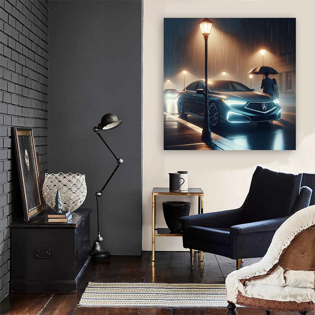 Acura Tl Night Wall Art