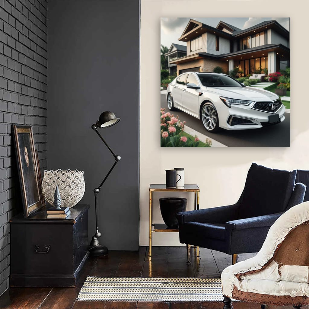 Acura Tl Paint Wall Art