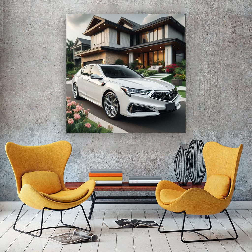 Acura Tl Paint Wall Art