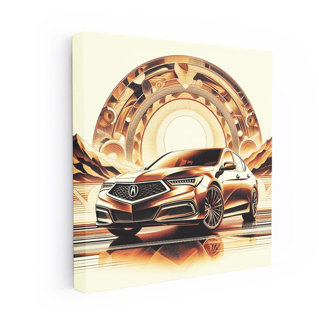 Acura Tlx Absctra Wall Art