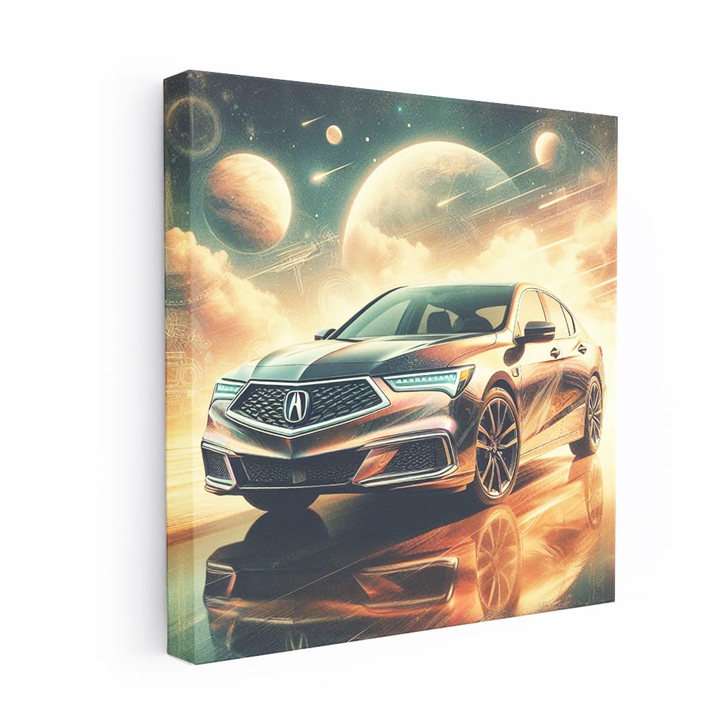 Acura Tlx Absctract Wall Art