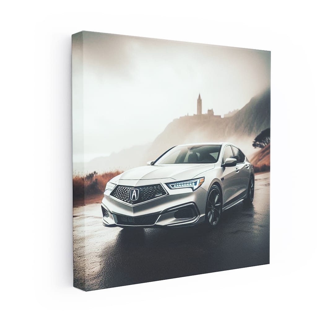 Acura Tlx Overcast Weath Wall Art