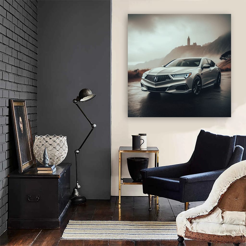 Acura Tlx Overcast Weath Wall Art