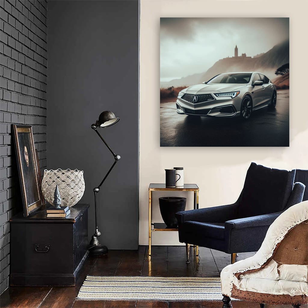Acura TLX in Cloudy Weather - Sleek and Sophisticated