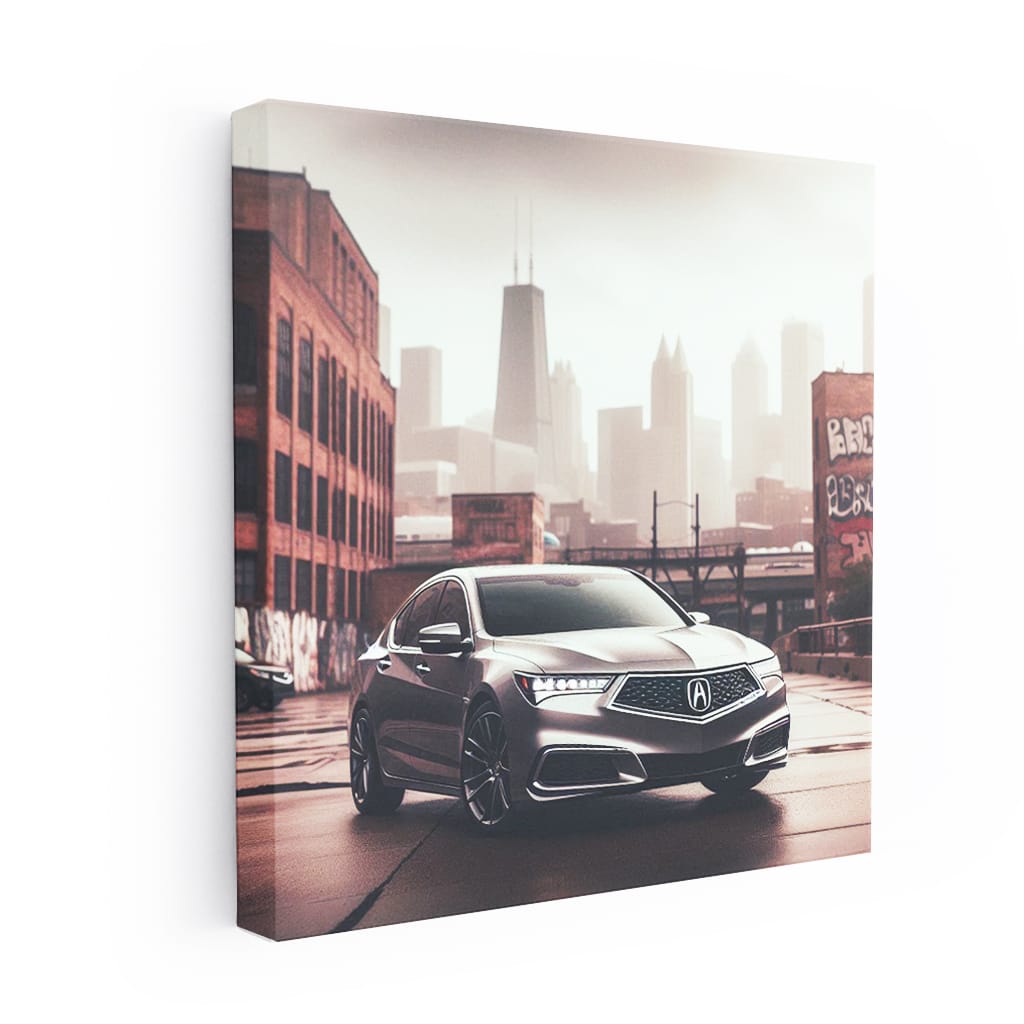 Acura Tlx Overcast Weather Wall Art