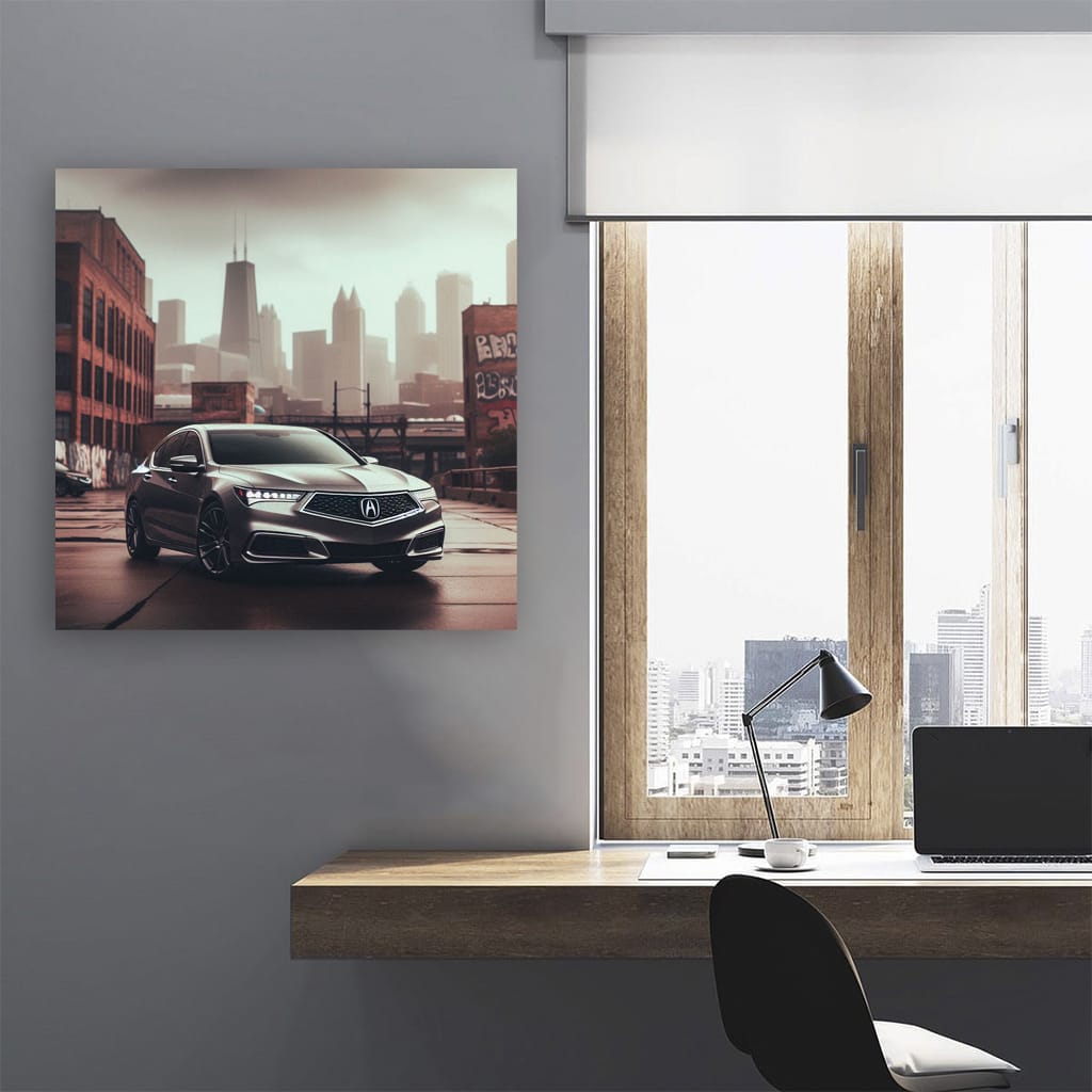 Acura Tlx Overcast Weather Wall Art