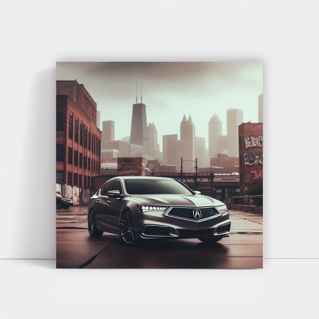 Acura Tlx Overcast Weather Wall Art