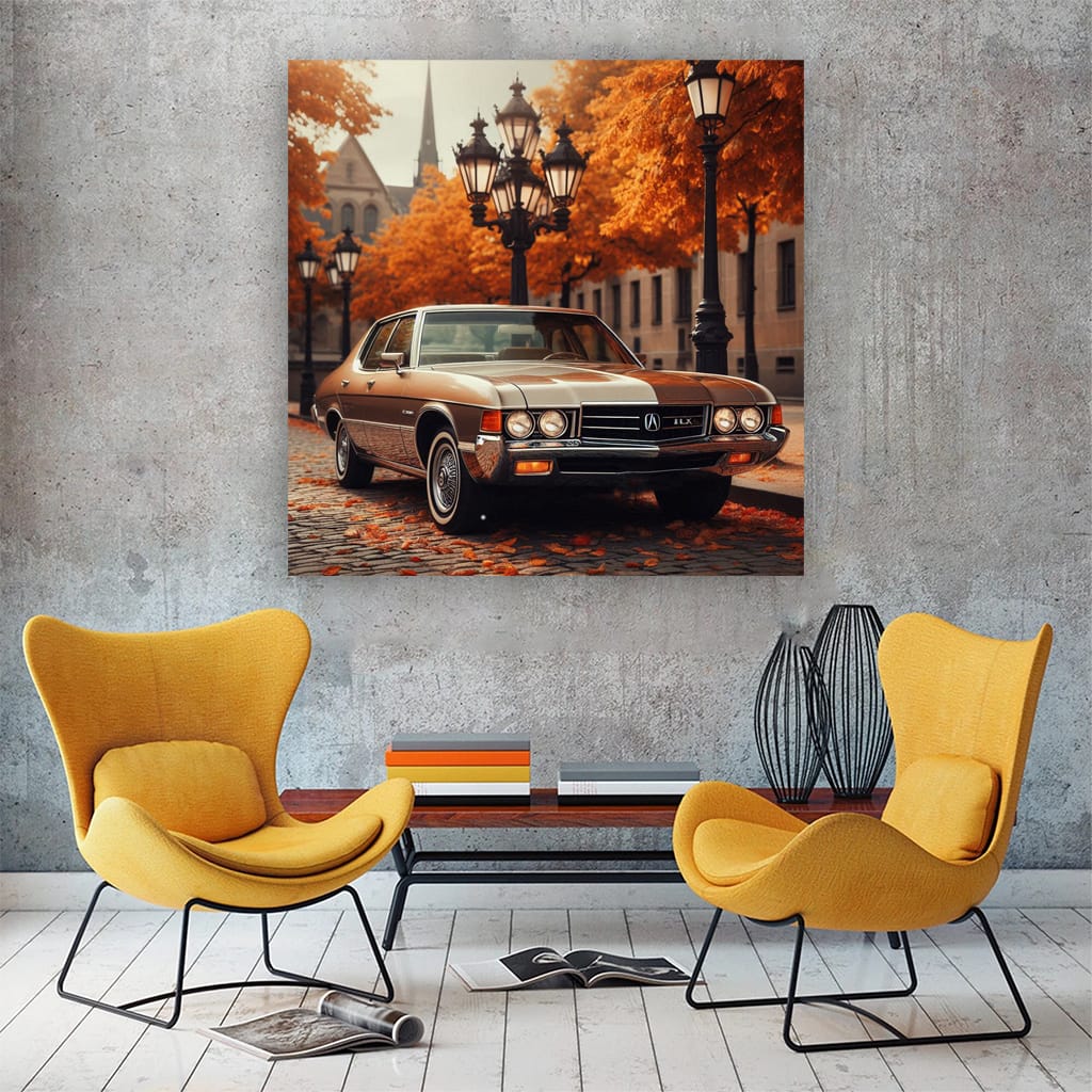Acura TLX Retro Style: Classic Elegance Captured