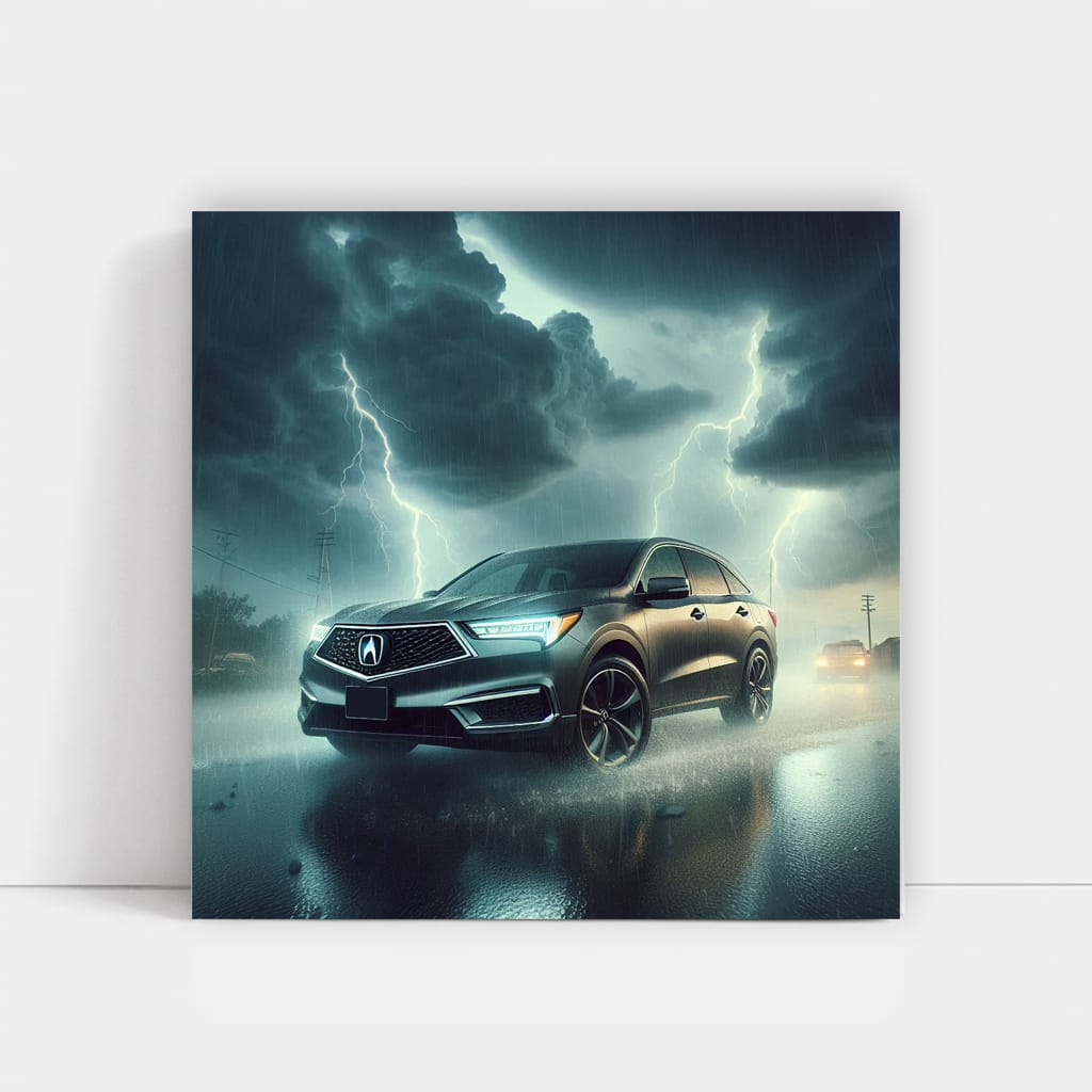 Acura ZDX Thunderstorm: Bold Elegance in Motion