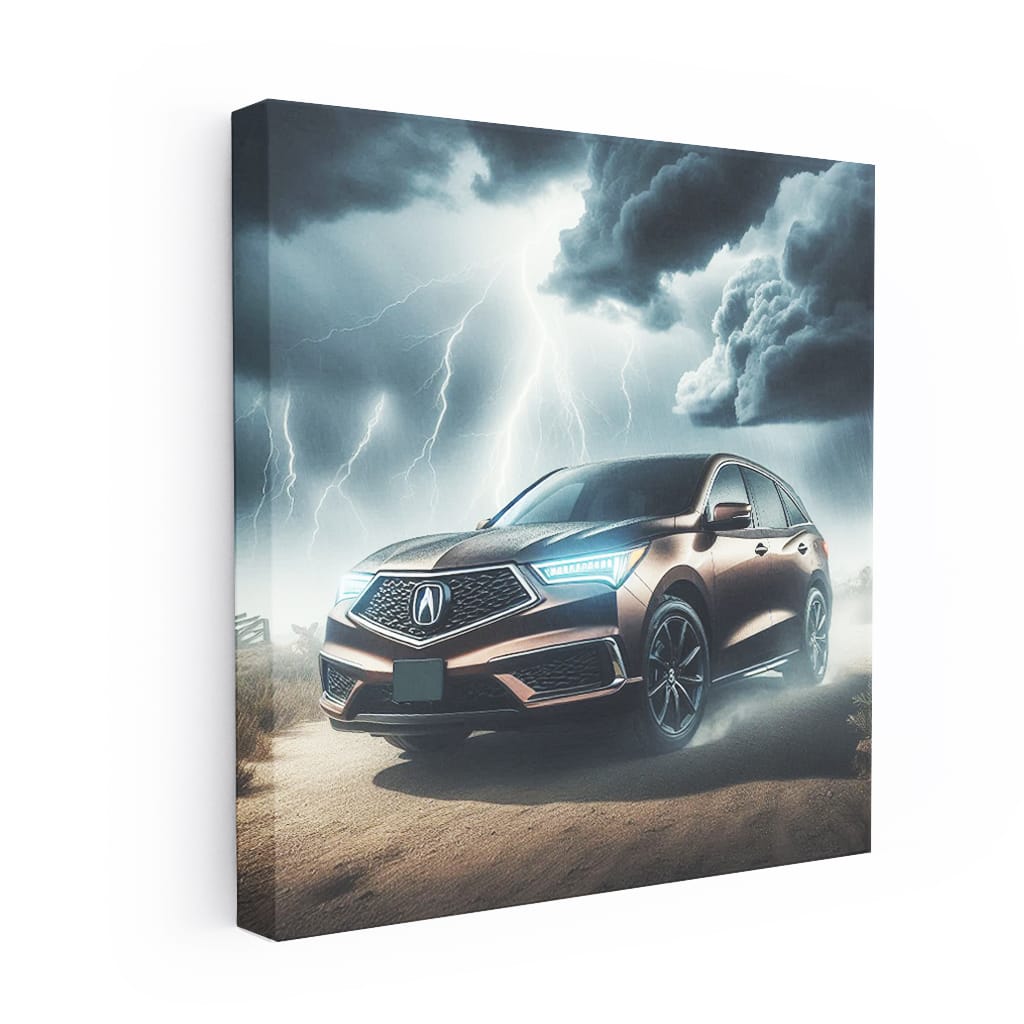 Acura Zdx Thunderstorm Wall Art