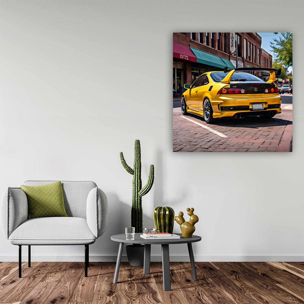 Yellow Acura Integra Type R in Fort Worth TX - Sporty Legend