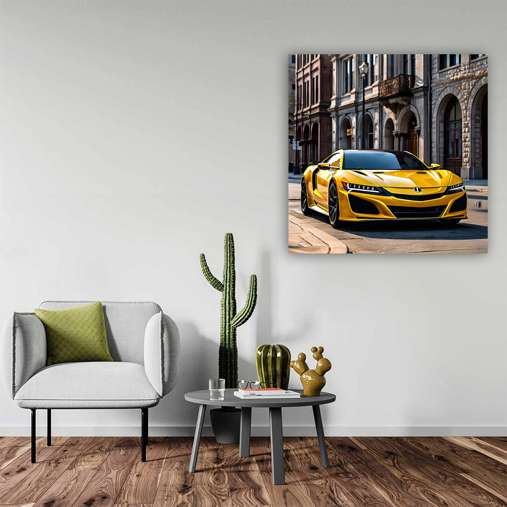 Yellow Acura NSX in Philadelphia, PA - Bold Performance