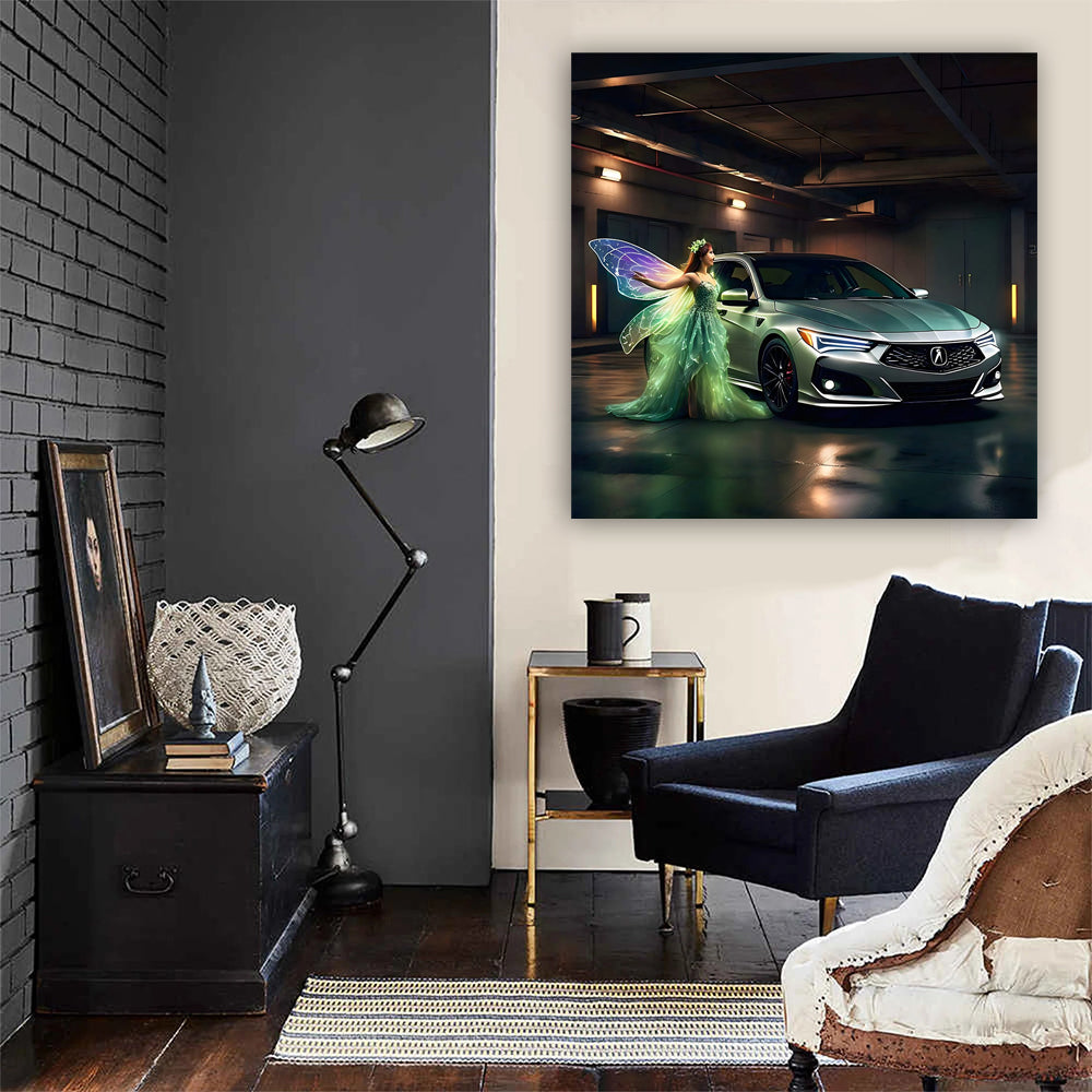 Green Fairy Acura TLX Type S - Sporty Elegance in Motion