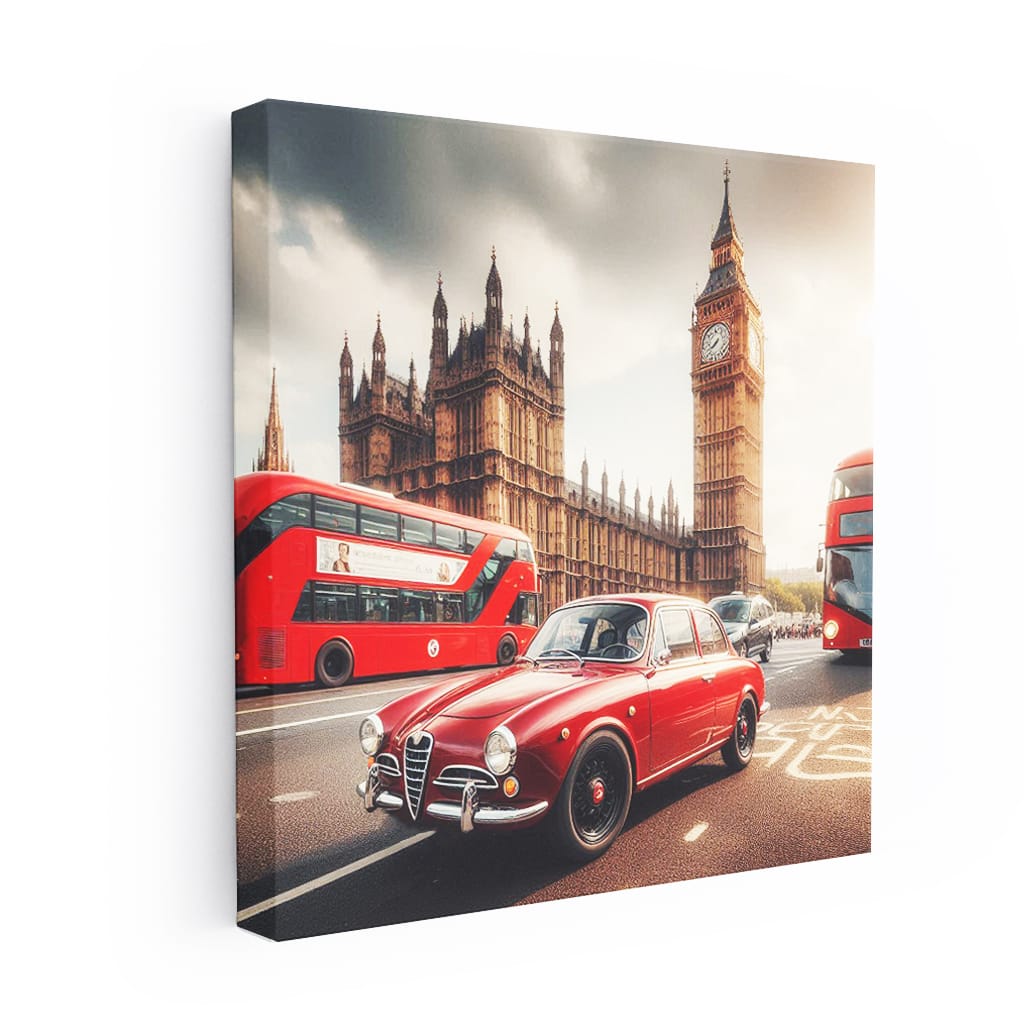 Alfa Romeo Giulietta London Wall Art